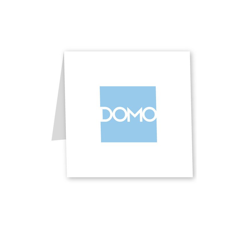 Handwritten Note on Domo Card