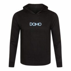 Long Sleeve Hooded Tee (Black)